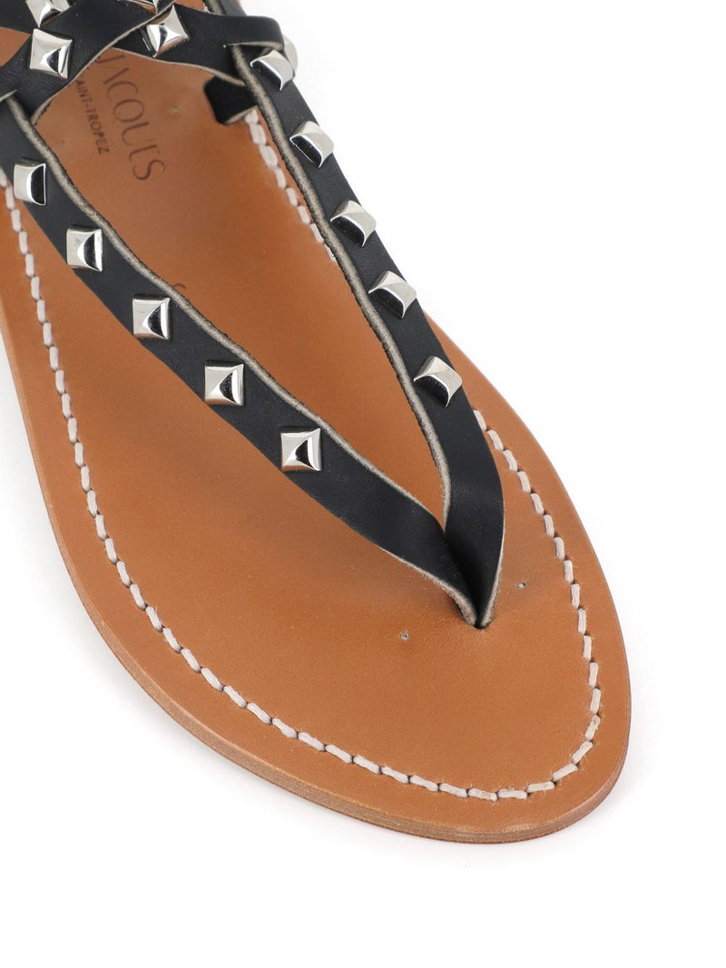 Deltapyr stud-embellished flat sandals 5