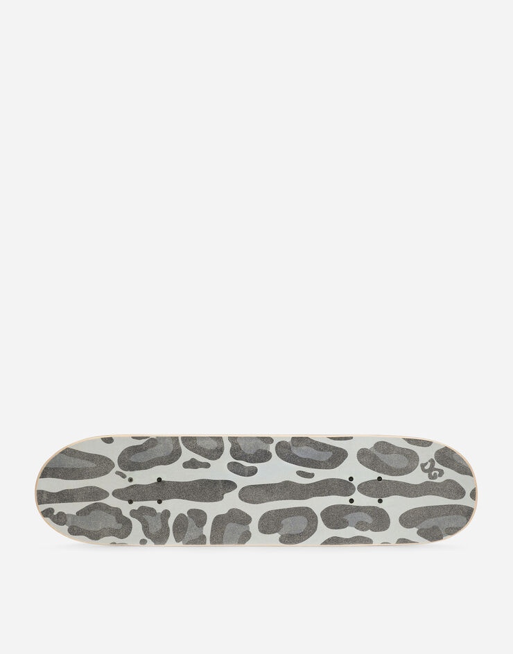 Leopard-print surfboard - 2