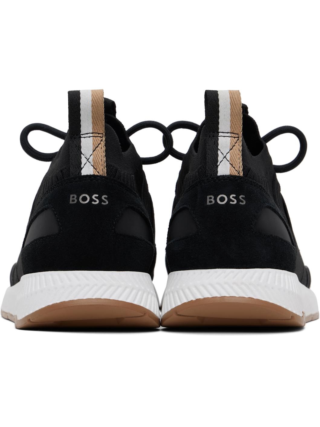 Black Knitted Sneakers - 2
