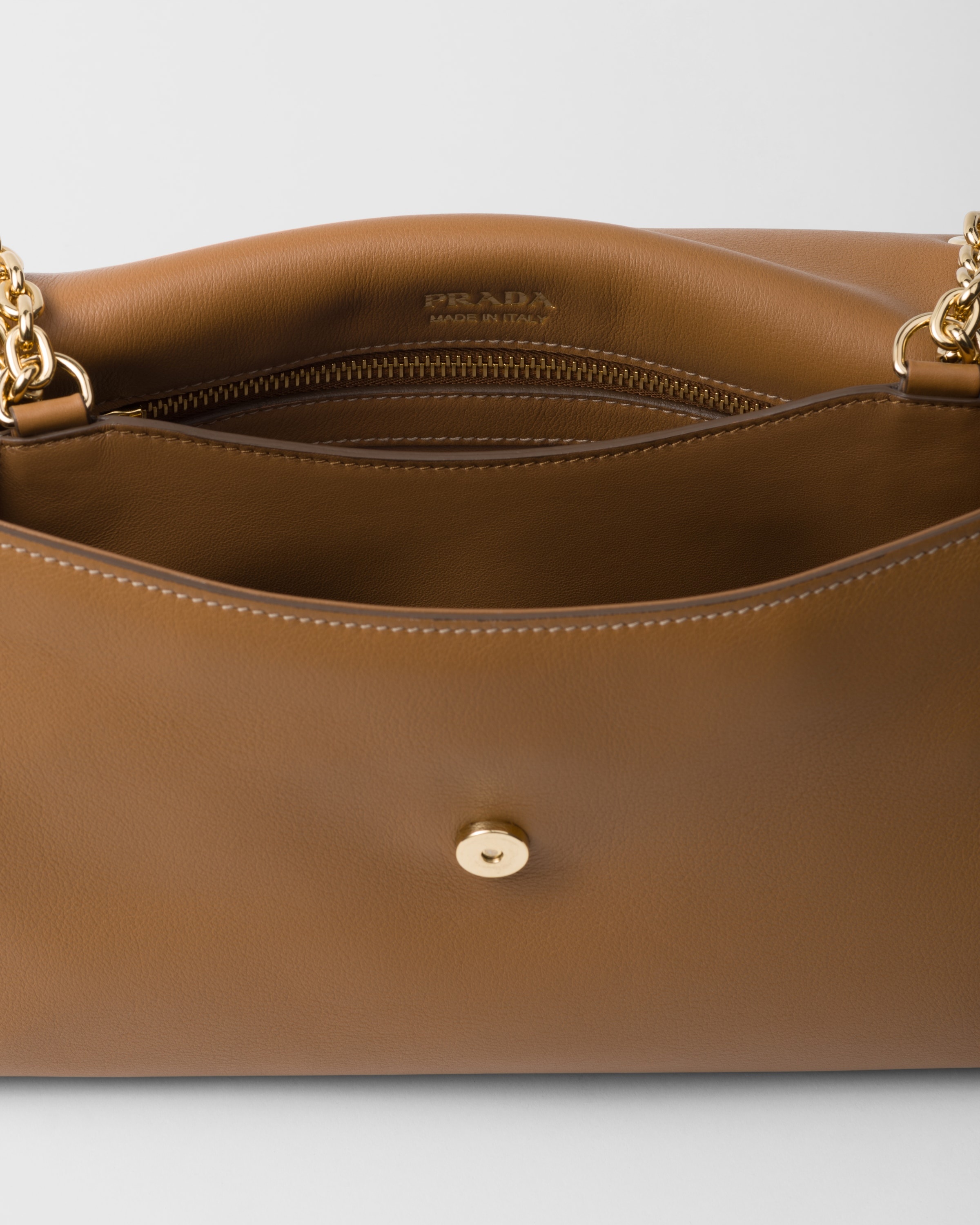 Medium leather shoulder bag - 5