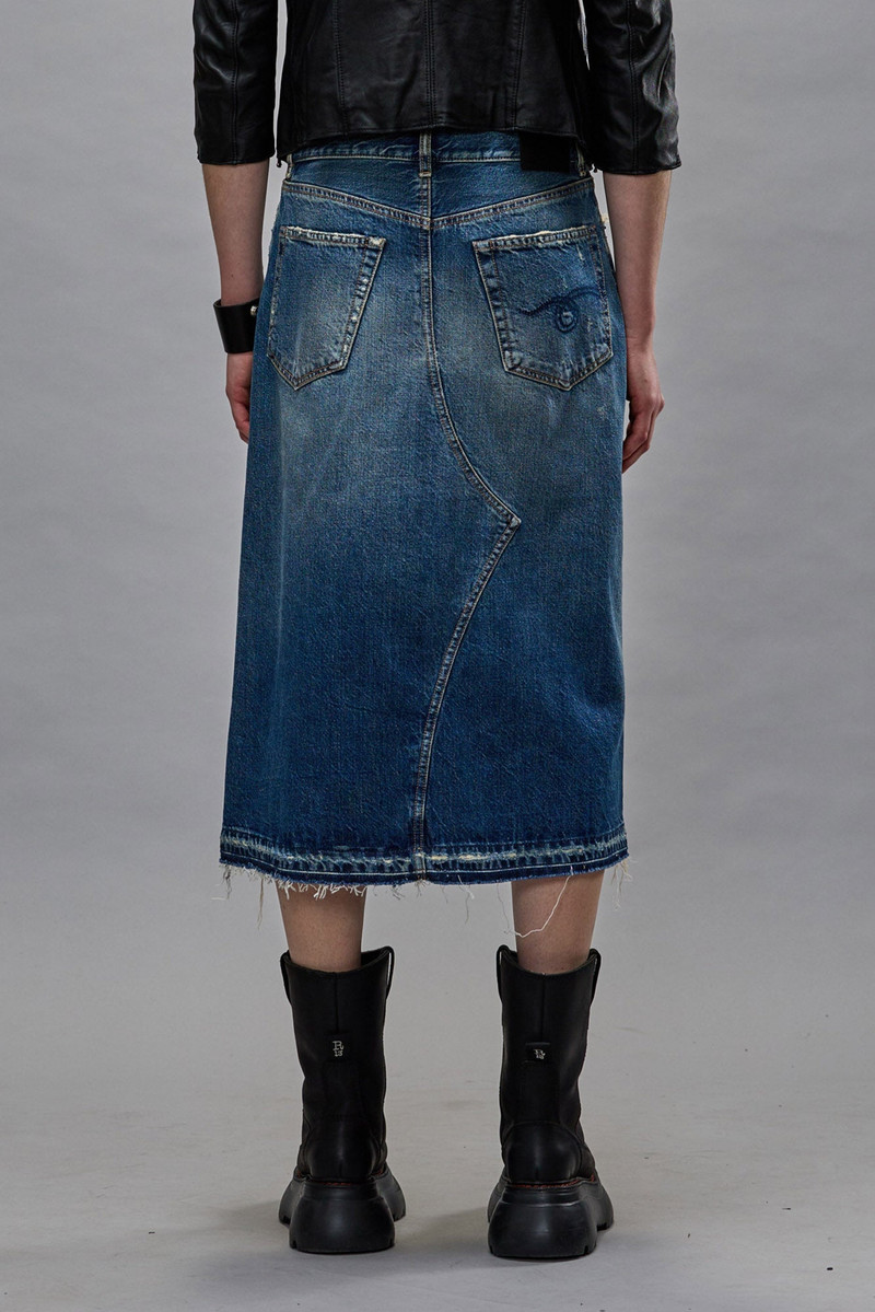 JESSE SKIRT - GARNET BLUE 5