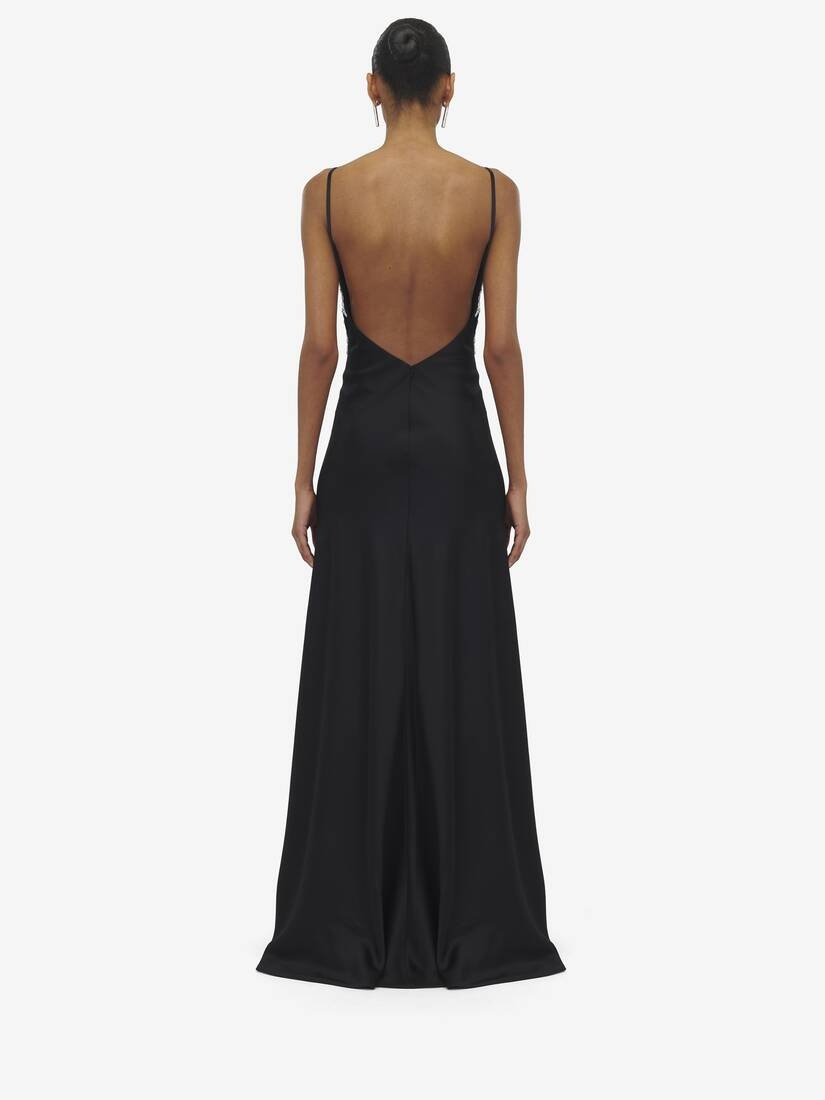 Smashed Glass Embroidered Dress - 4