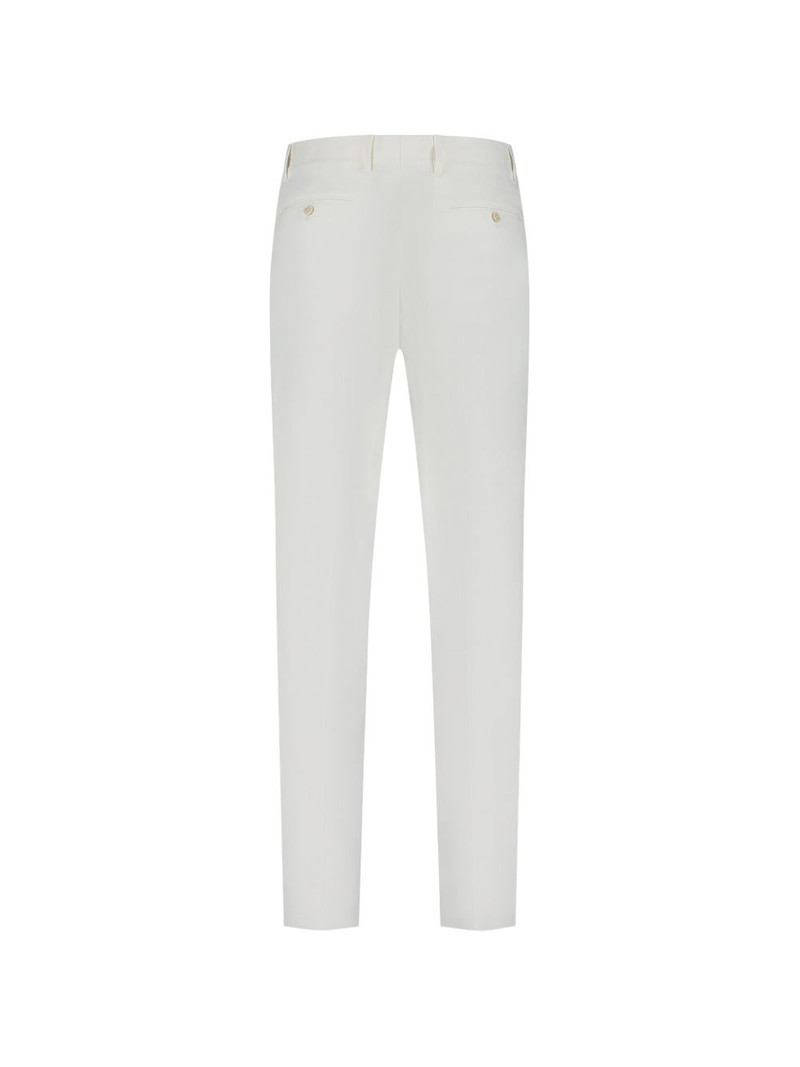 LARDINI white trousers outlook