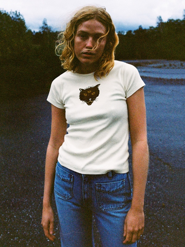 Eve The Cat T-Shirt Offwhite - 5