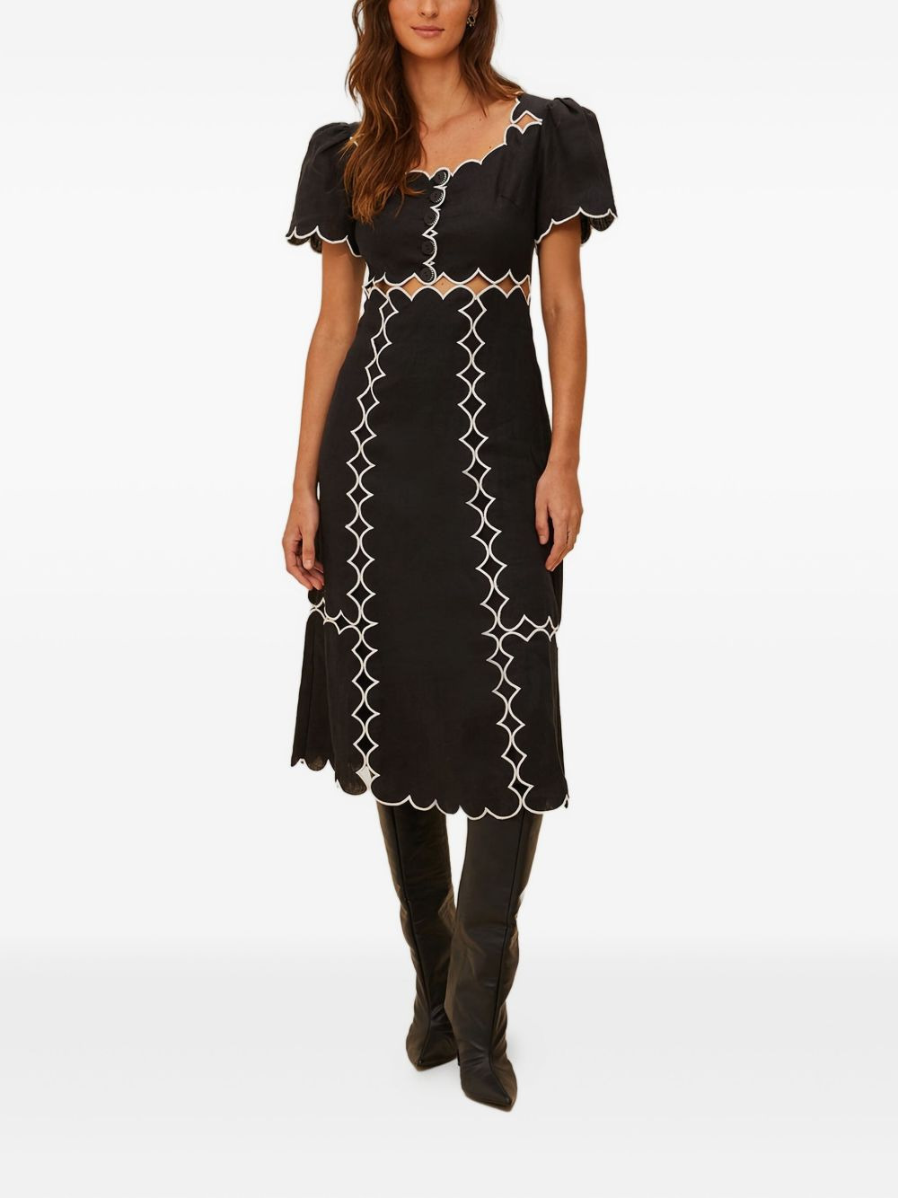lenzing™ ecovero™ euroflax™ maxi dress - 2