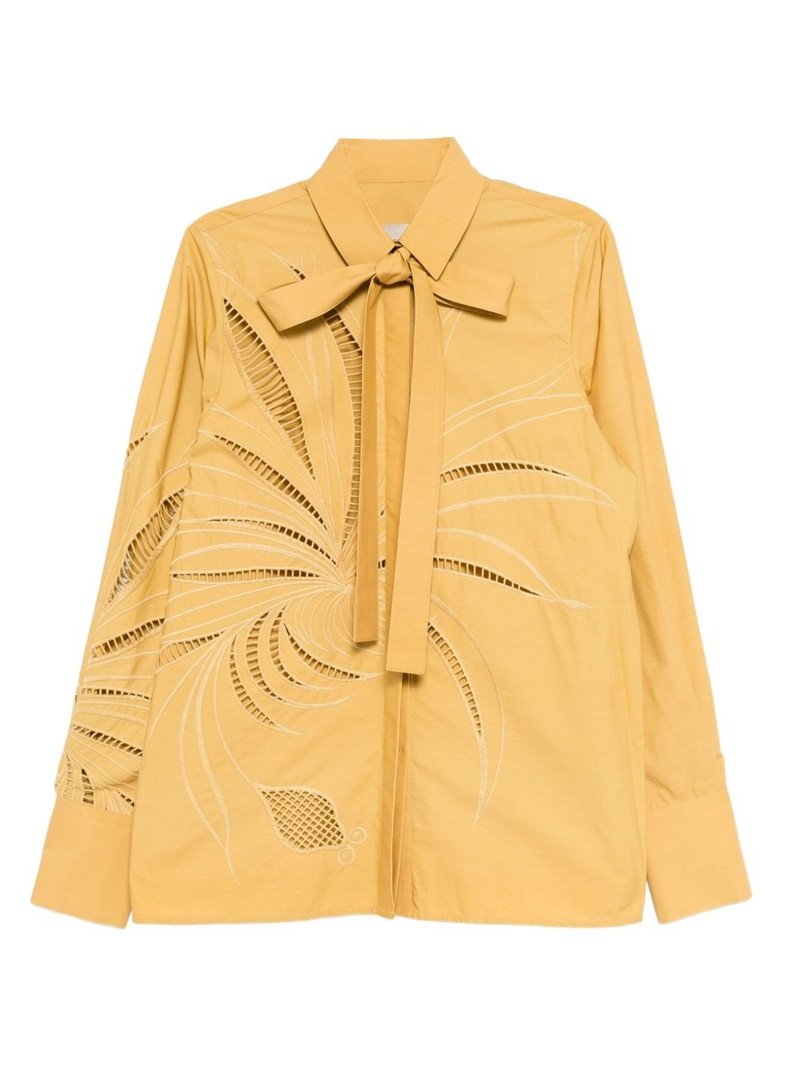 embroidered cotton shirt 1
