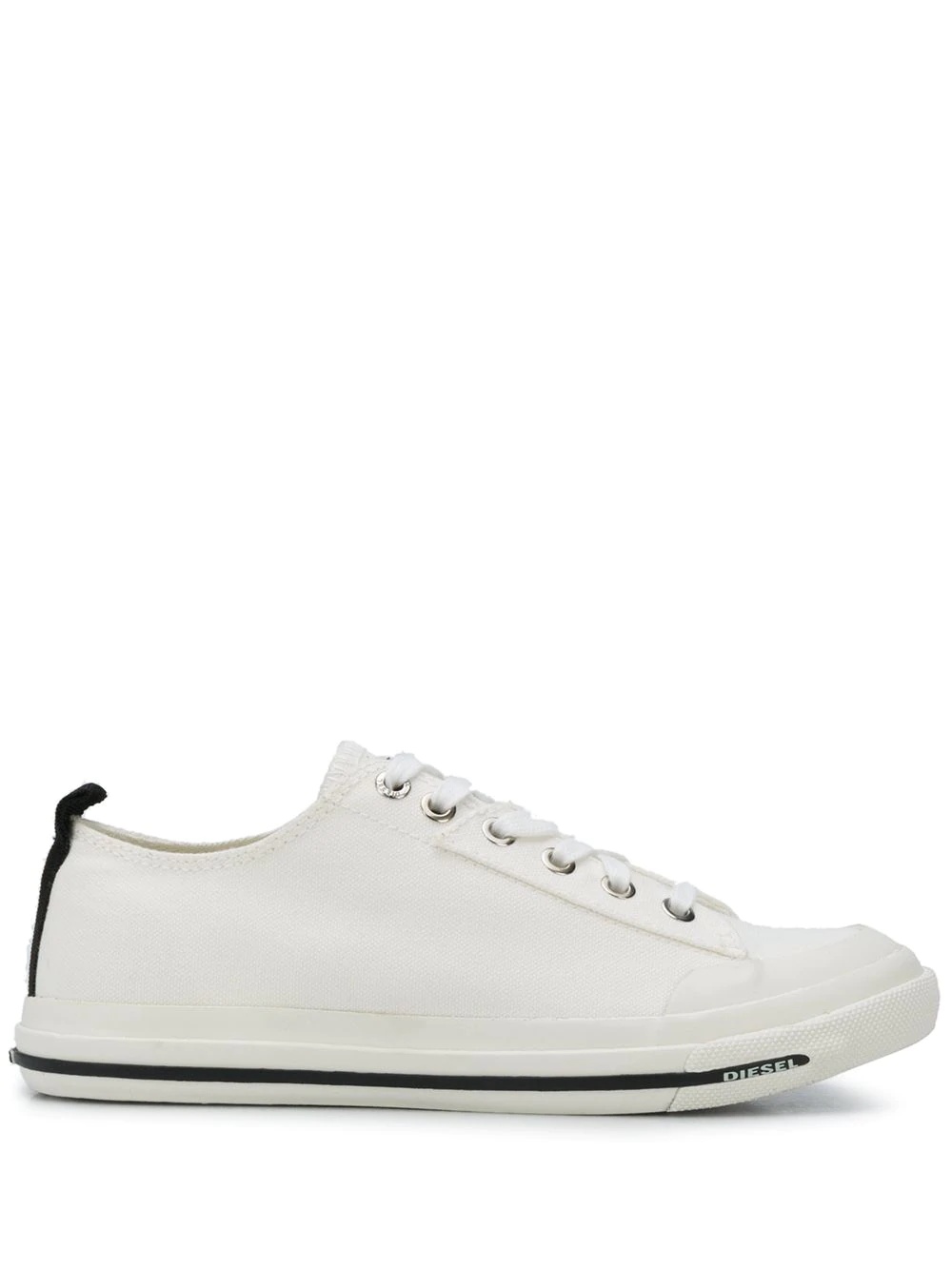 F low-top cotton sneakers - 1