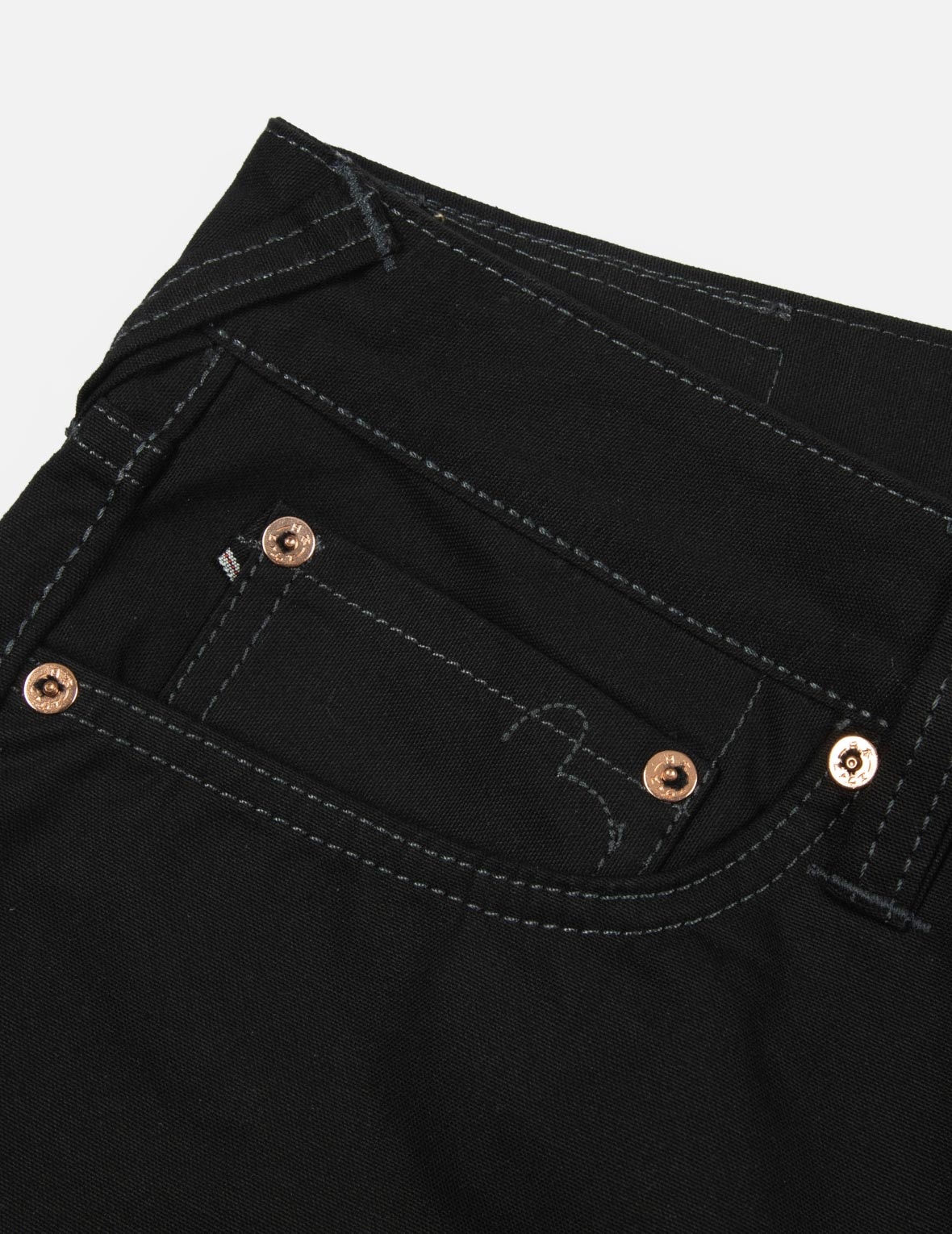 SEAGULL AND THE GREAT WAVE EMBROIDERY TAPER PANTS - 7