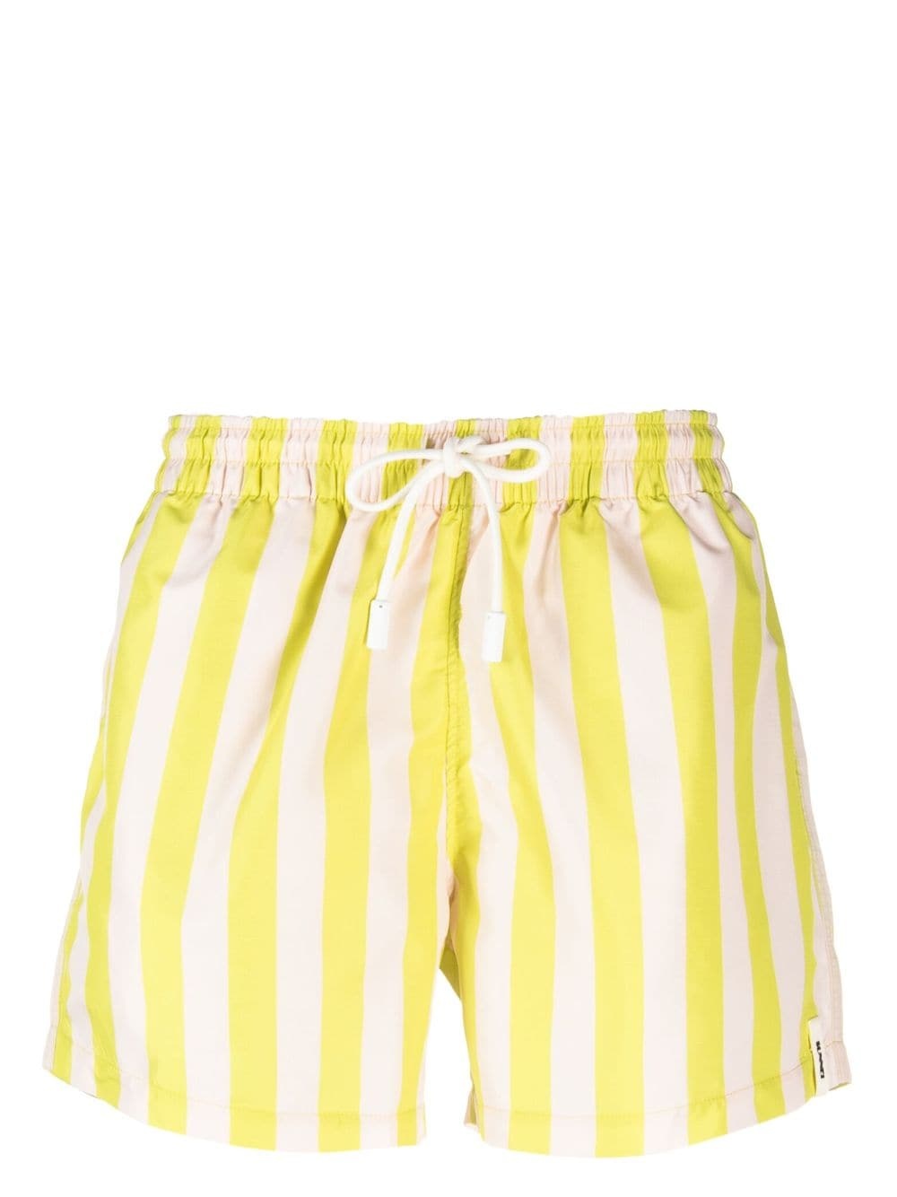 striped swim shorts - 1