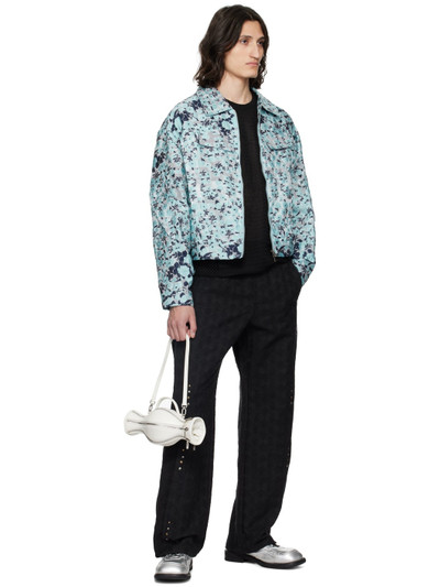 Andersson Bell Blue Fabrian Flower Jacket outlook