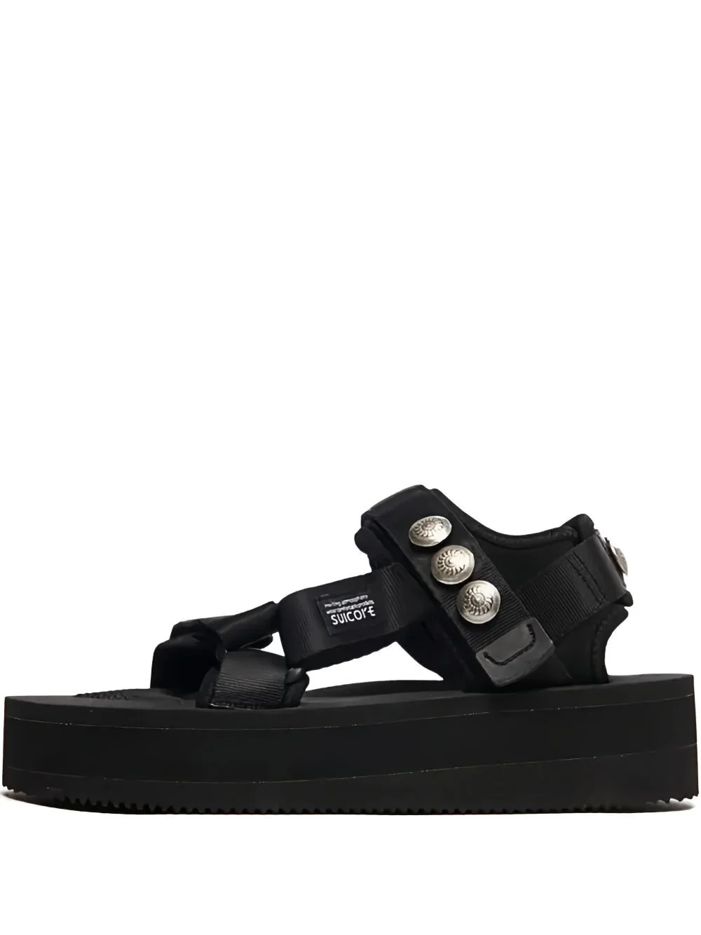 platform buckle sandals - 1