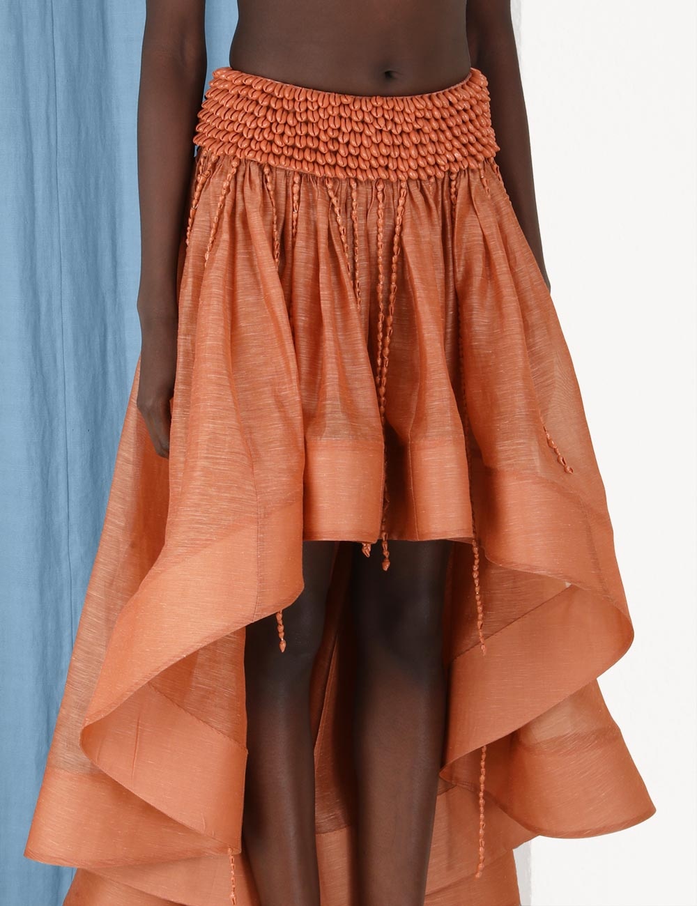 COASTER EMBELLISHED MAXI SKIRT - 5