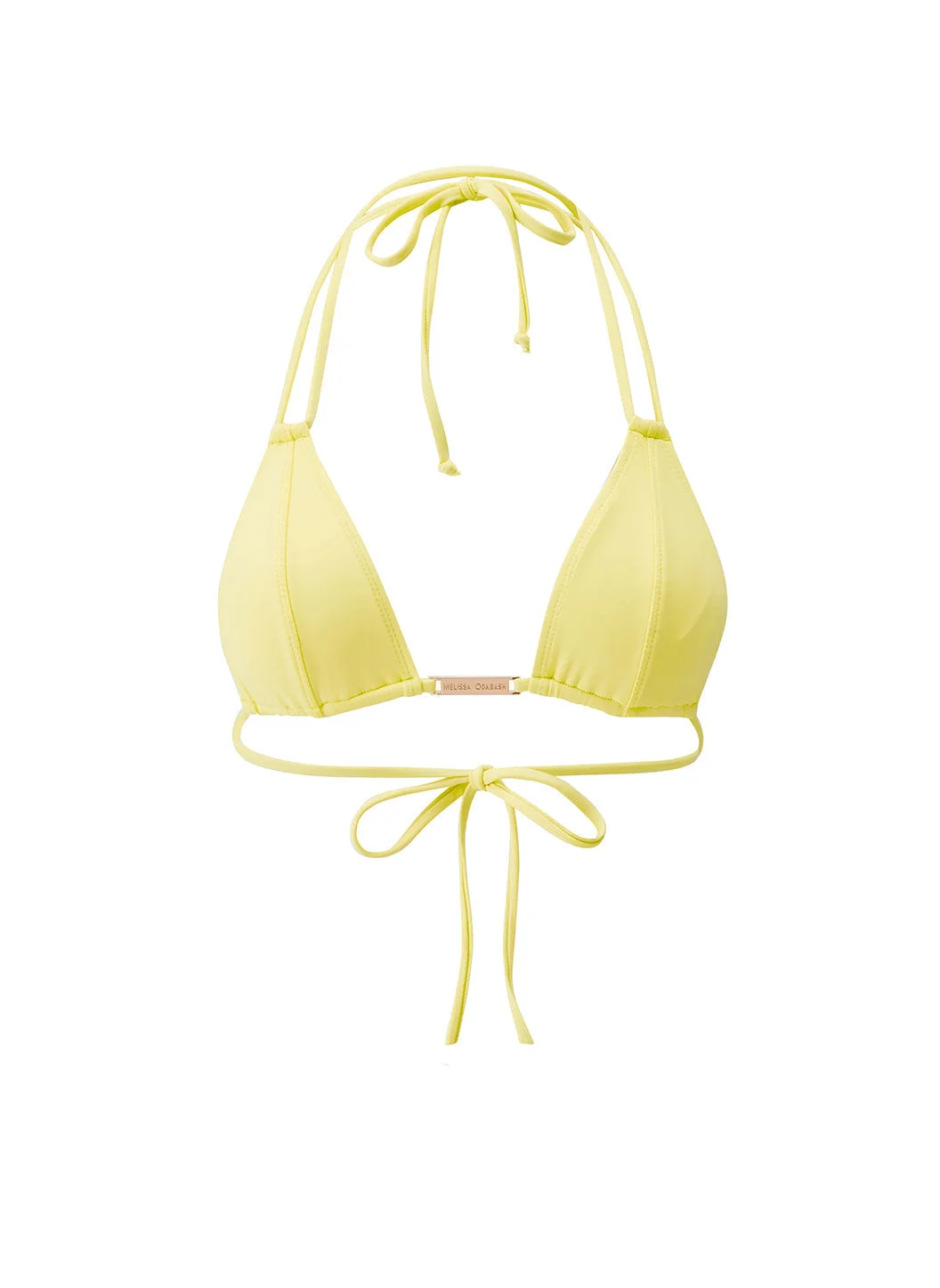 GIRONA YELLOW BIKINI TOP - 1