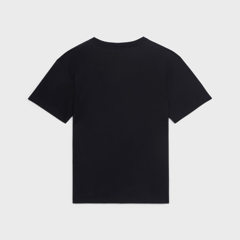 CELINE T-SHIRT IN COTTON JERSEY WITH ARTIST PRINT outlook