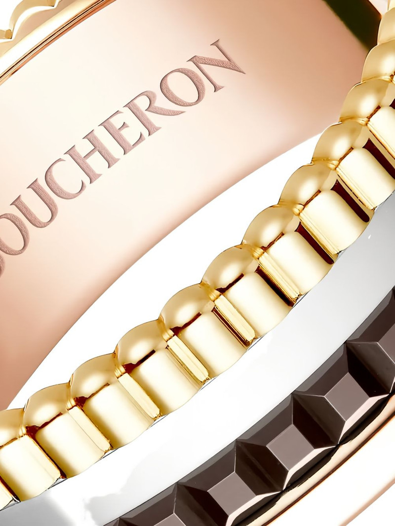 Quatre Classique three gold-tone ring 3