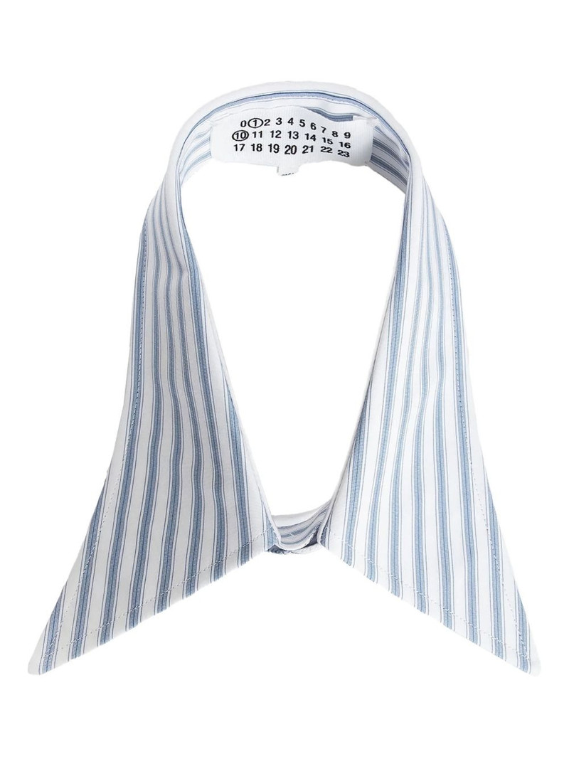Maison Margiela striped collar outlook