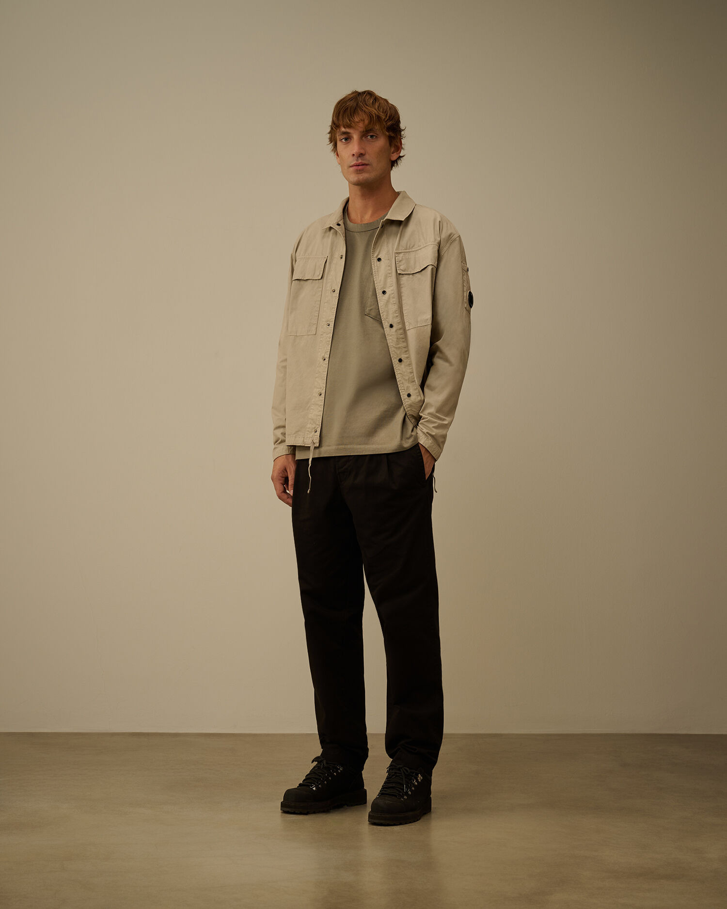 Mercerized 30/2 Jersey Twisted Long Sleeve T-Shirt - 2