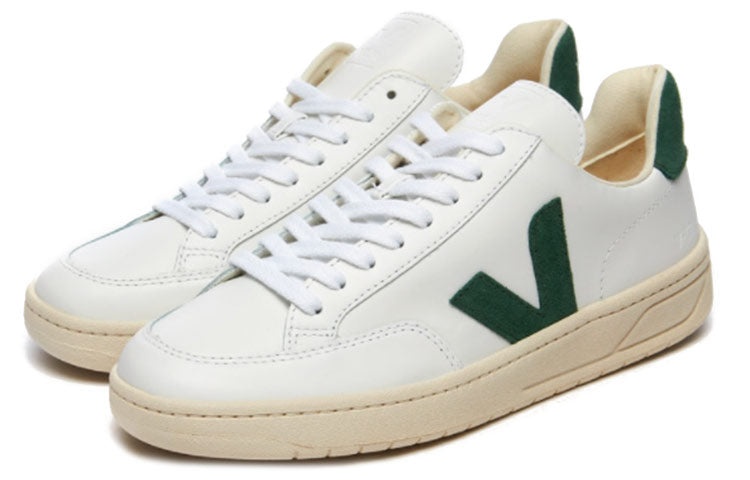 Veja V-12 Leather 'White Cyprus' XD022336B - 2