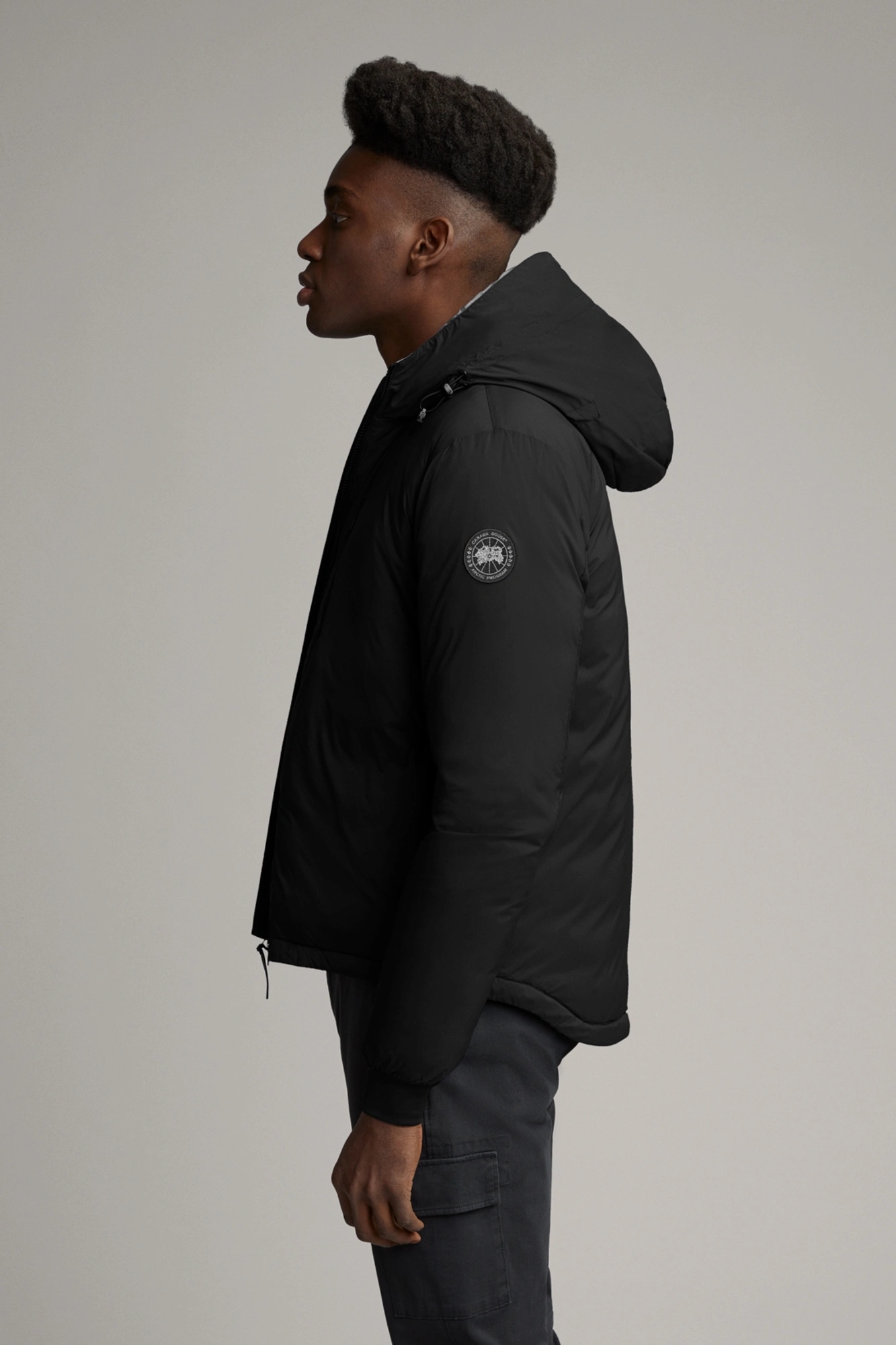 MEN'S LODGE DOWN HOODY BLACK LABEL - 4