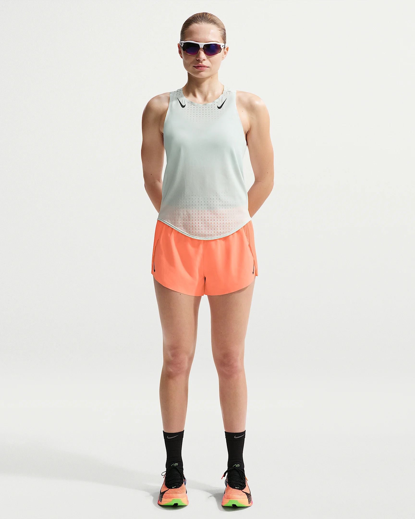 Nike AeroSwift Women's Dri-FIT ADV Mid-Rise 3" Brief-Lined Running Shorts - 1