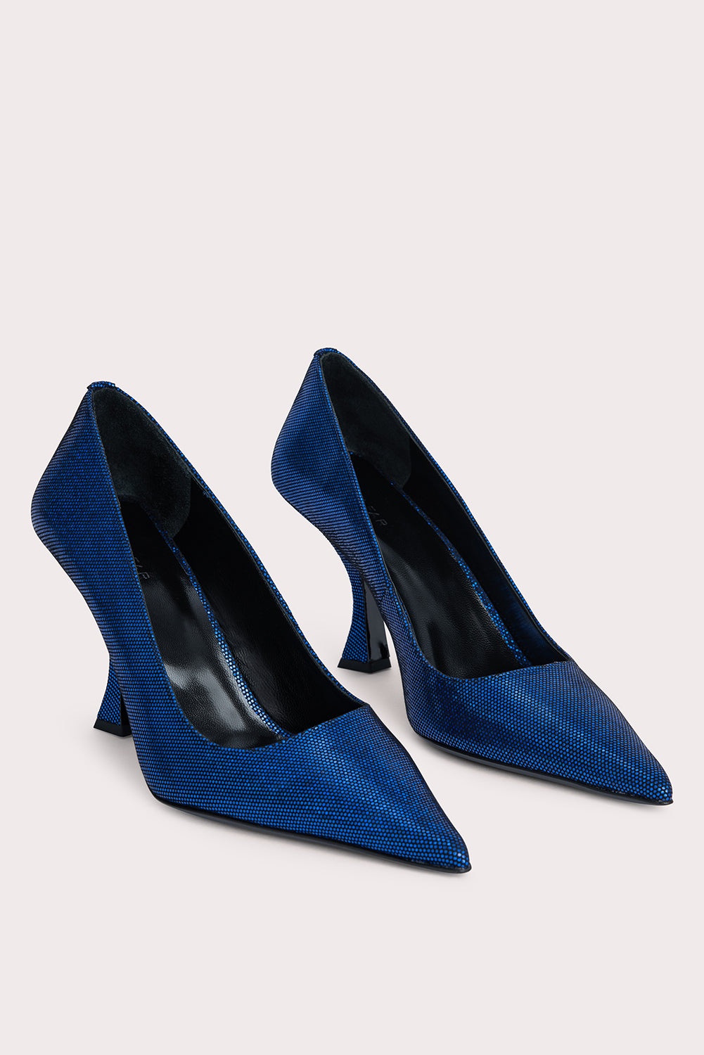 Viva Blue Disco Dot Leather - 2