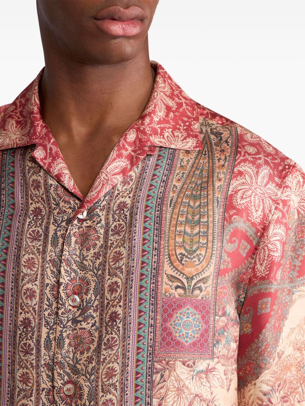 paisley-print shirt - 4