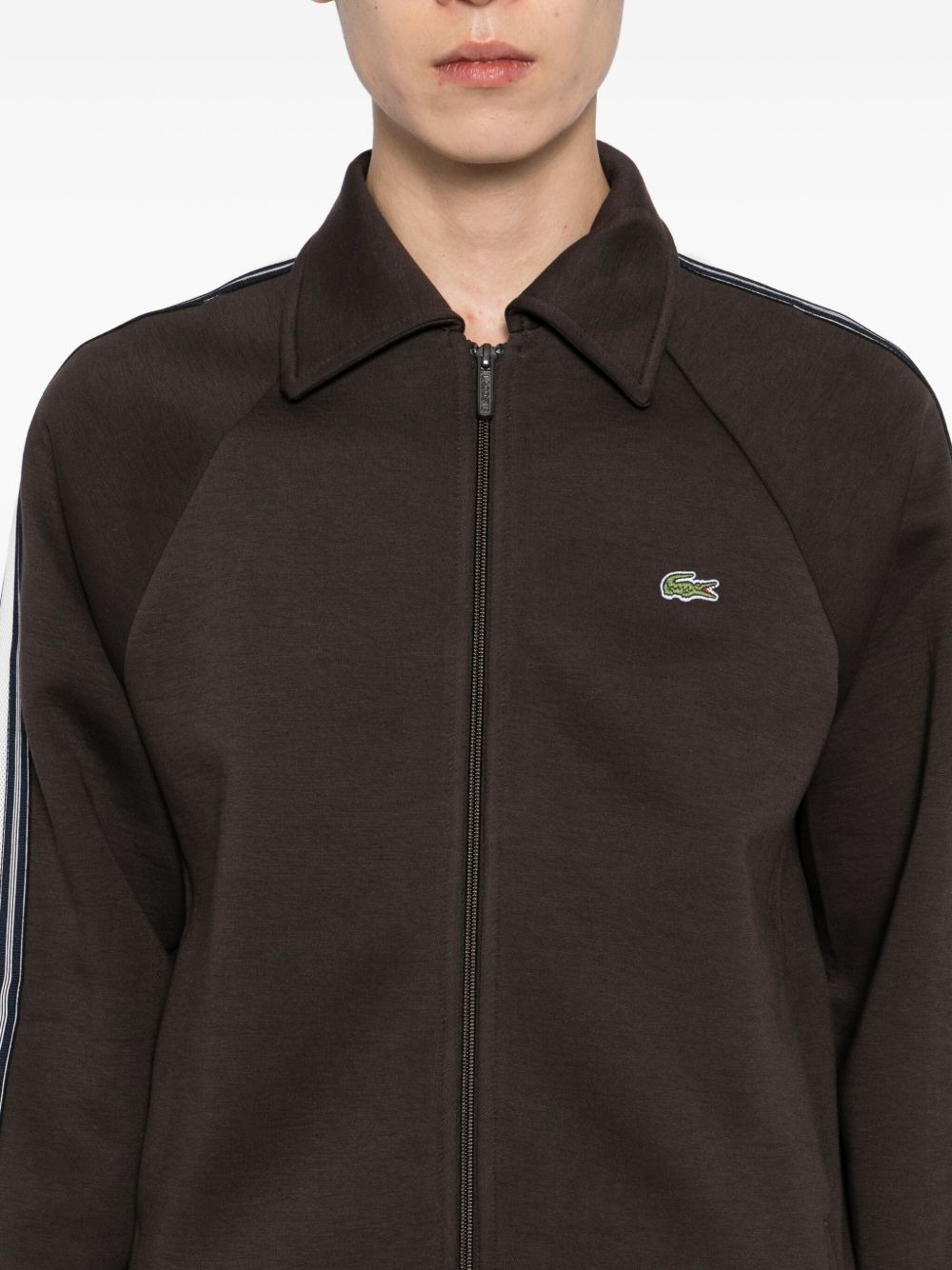 logo-appliqué jacket - 5