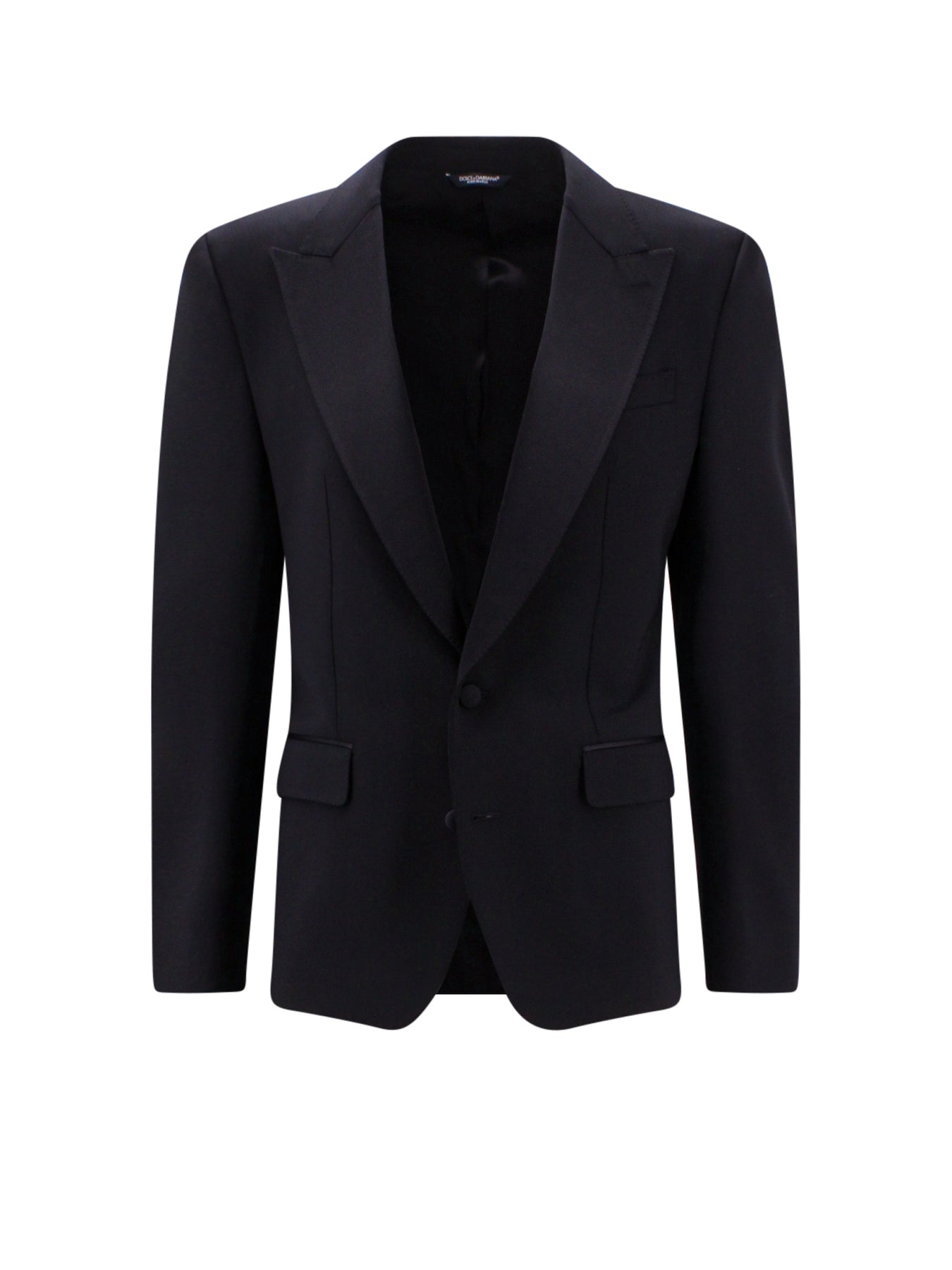 Wool and silk Tuxedo Jacket - 1