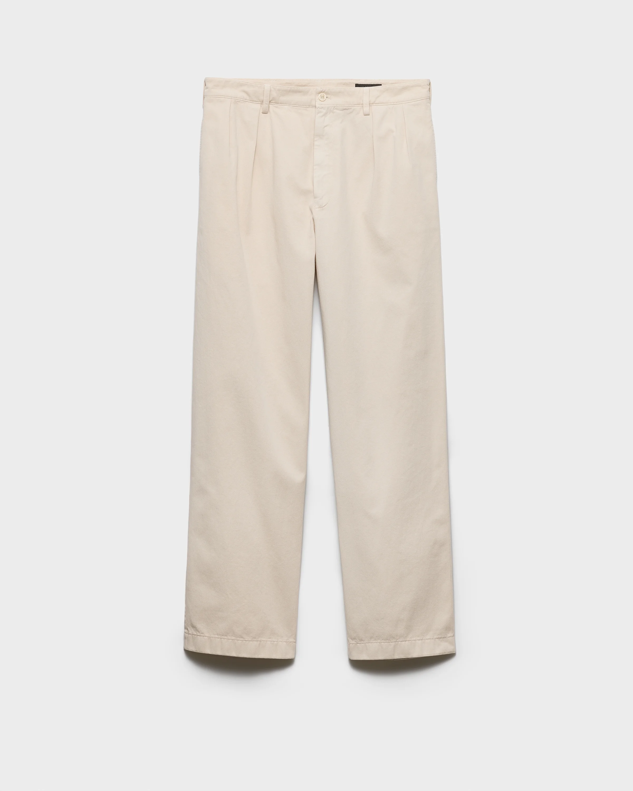 Wide-leg cotton pants - 1