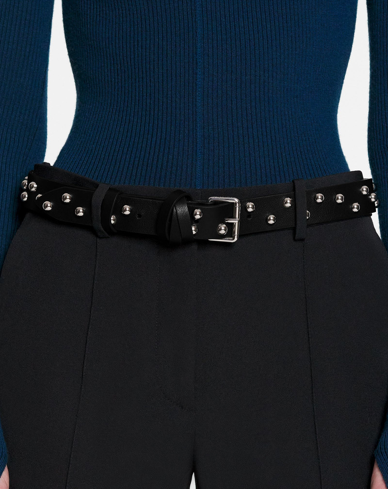 Lanvin LEATHER STUDDED BELT outlook