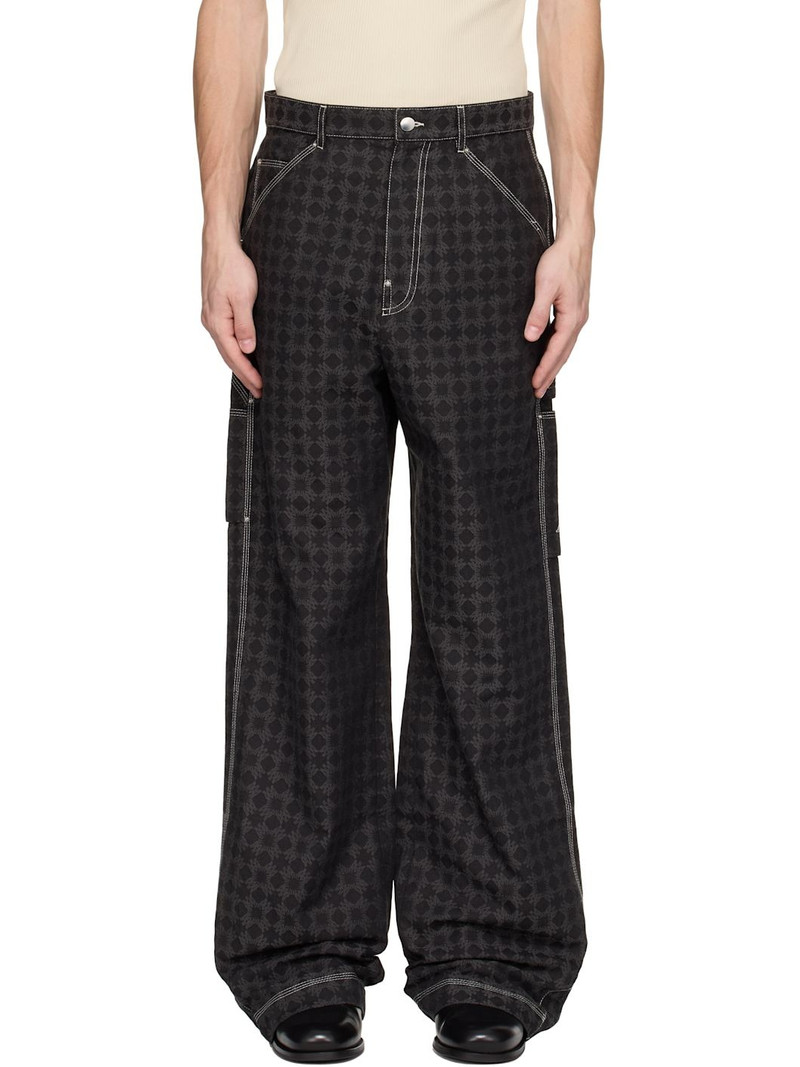 Black MA Quad Work Trousers 1