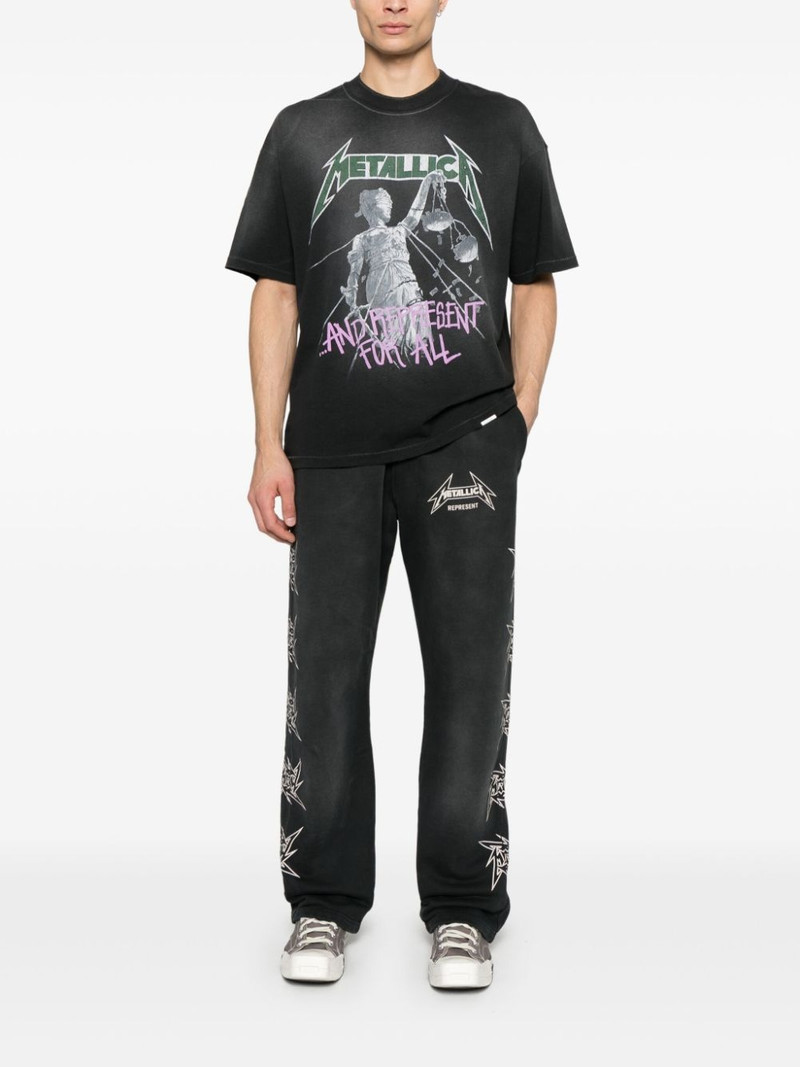REPRESENT x Metallica 40 Year Anniversary sweatpants outlook