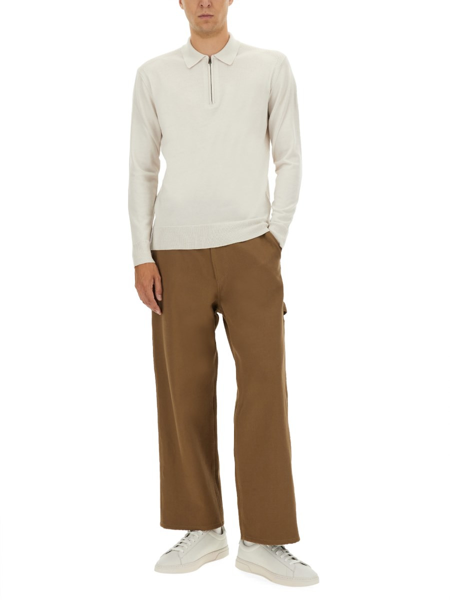 MERINO WOOL "KYLE" POLO SHIRT - 2