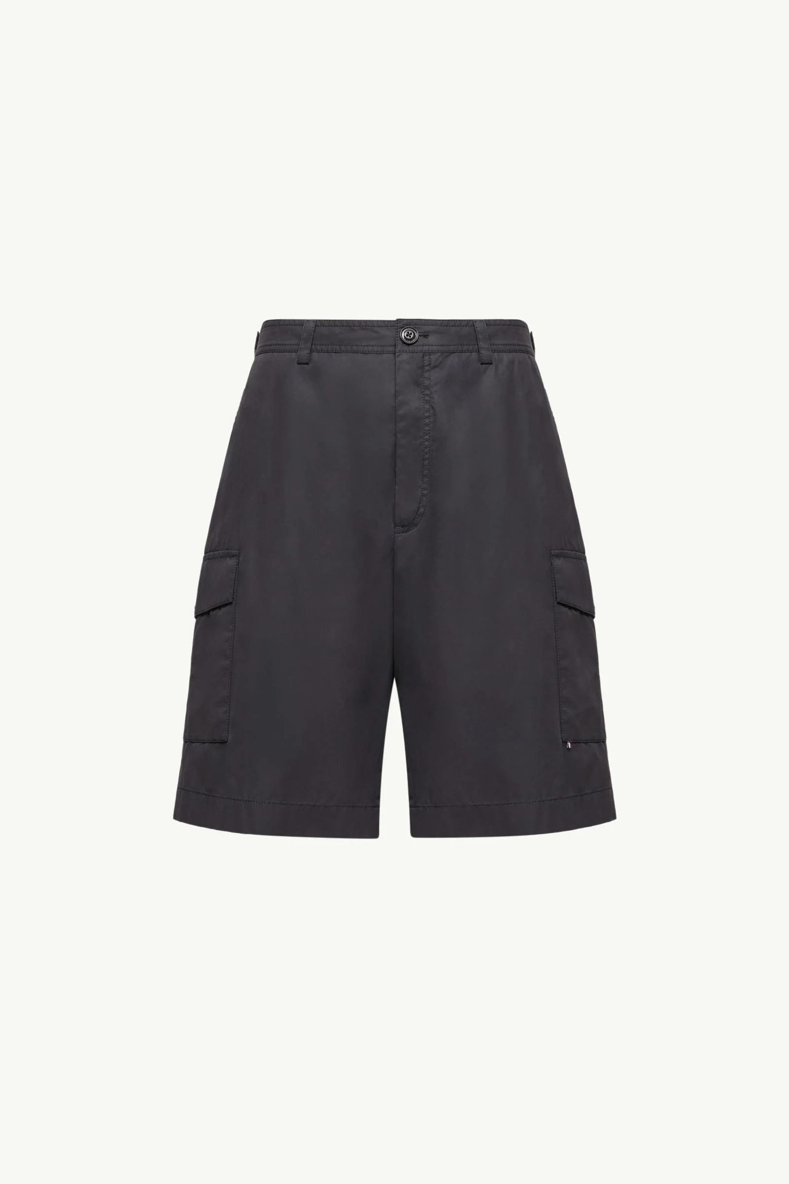 Gabardine Cargo Shorts - 1