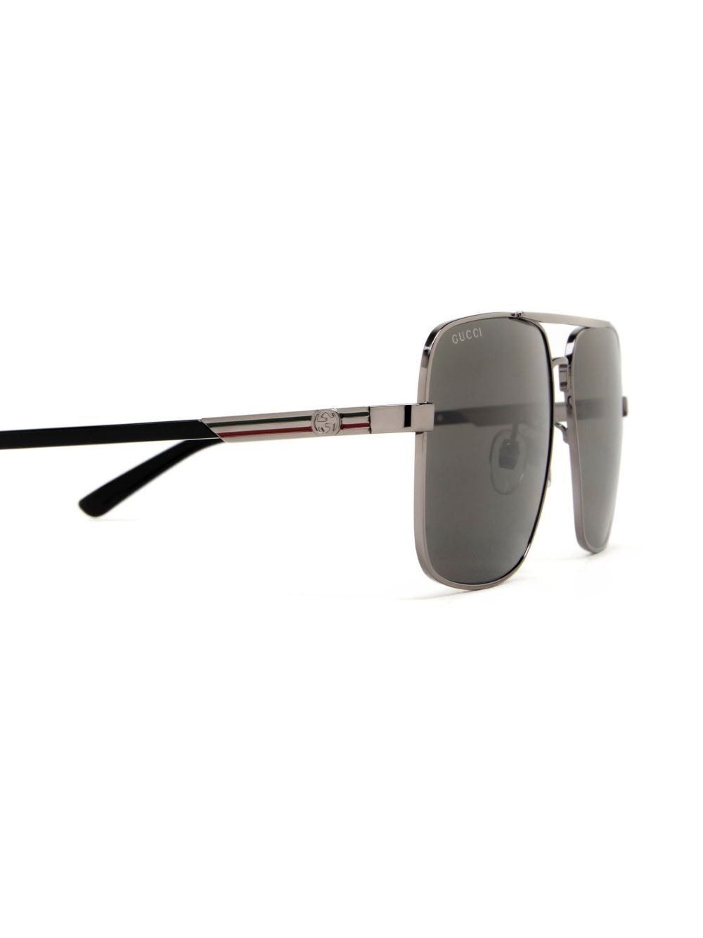 pilot-frame tinted sunglasses - 3