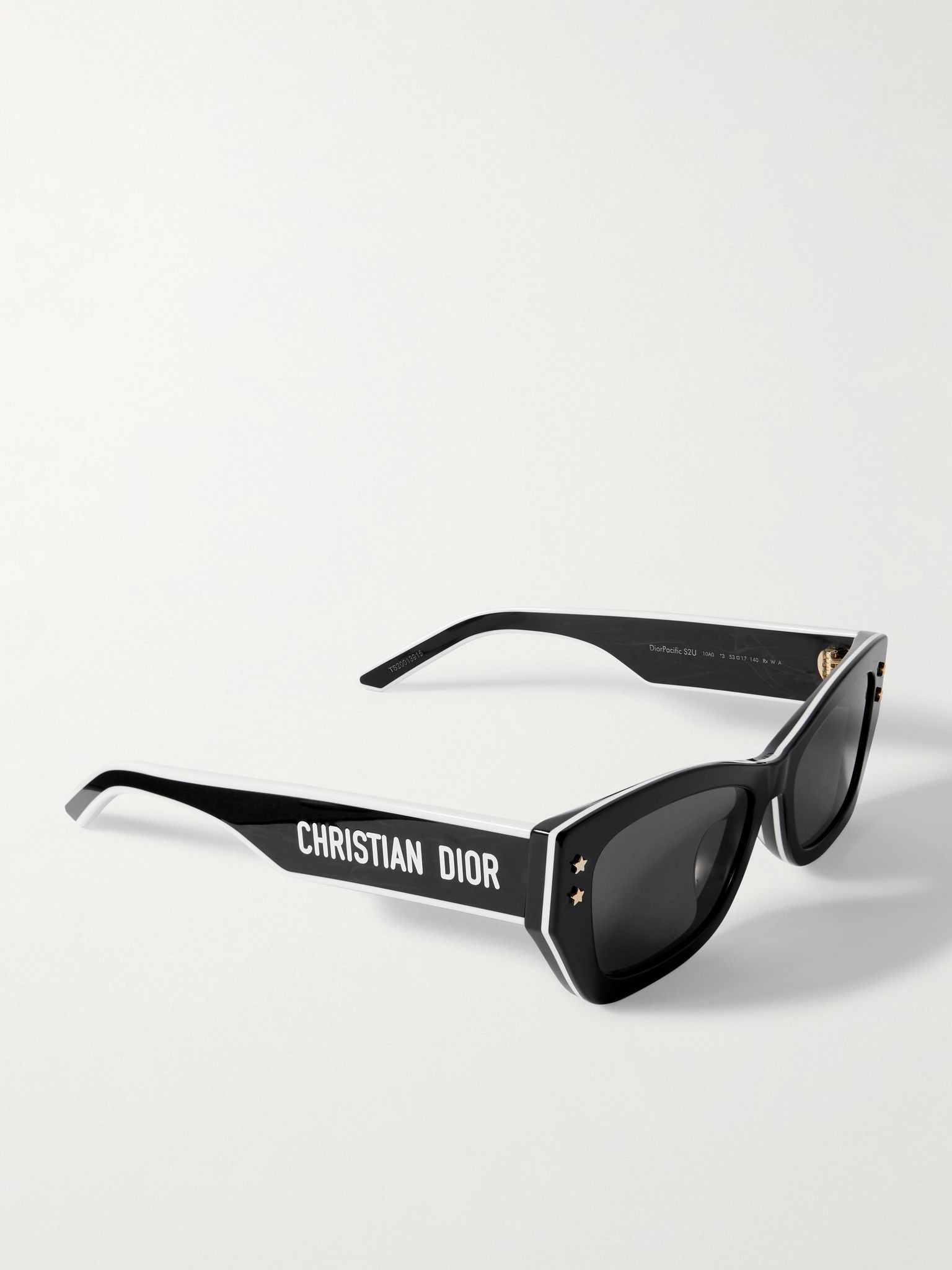 DiorPacific S2U rectangular-frame acetate sunglasses Black - 3