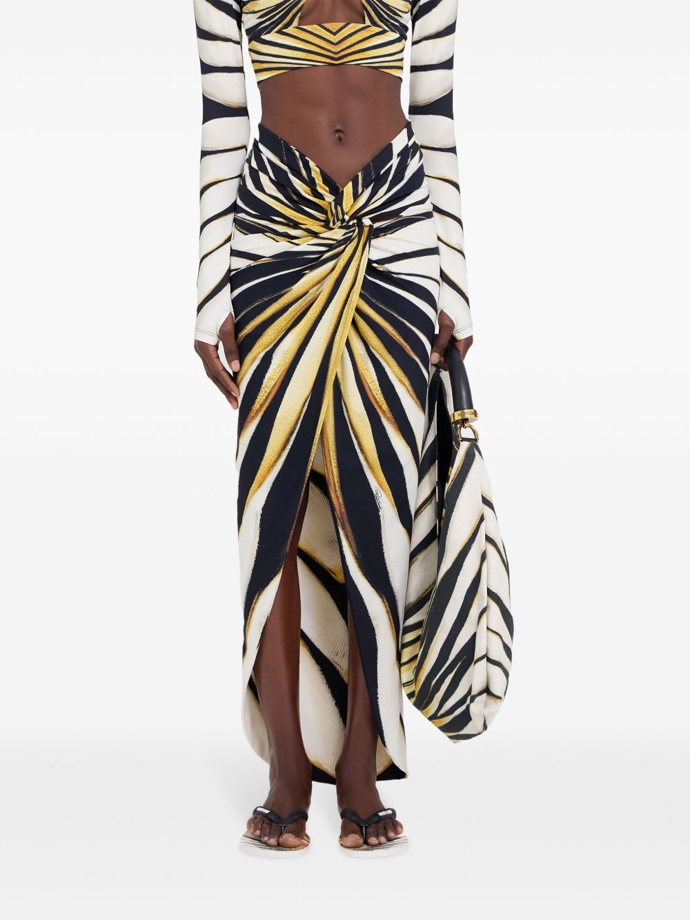 Ray of Gold-print pareo - 4