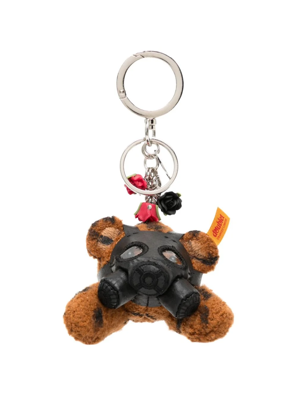 bear-motif gas-mask keyring - 1