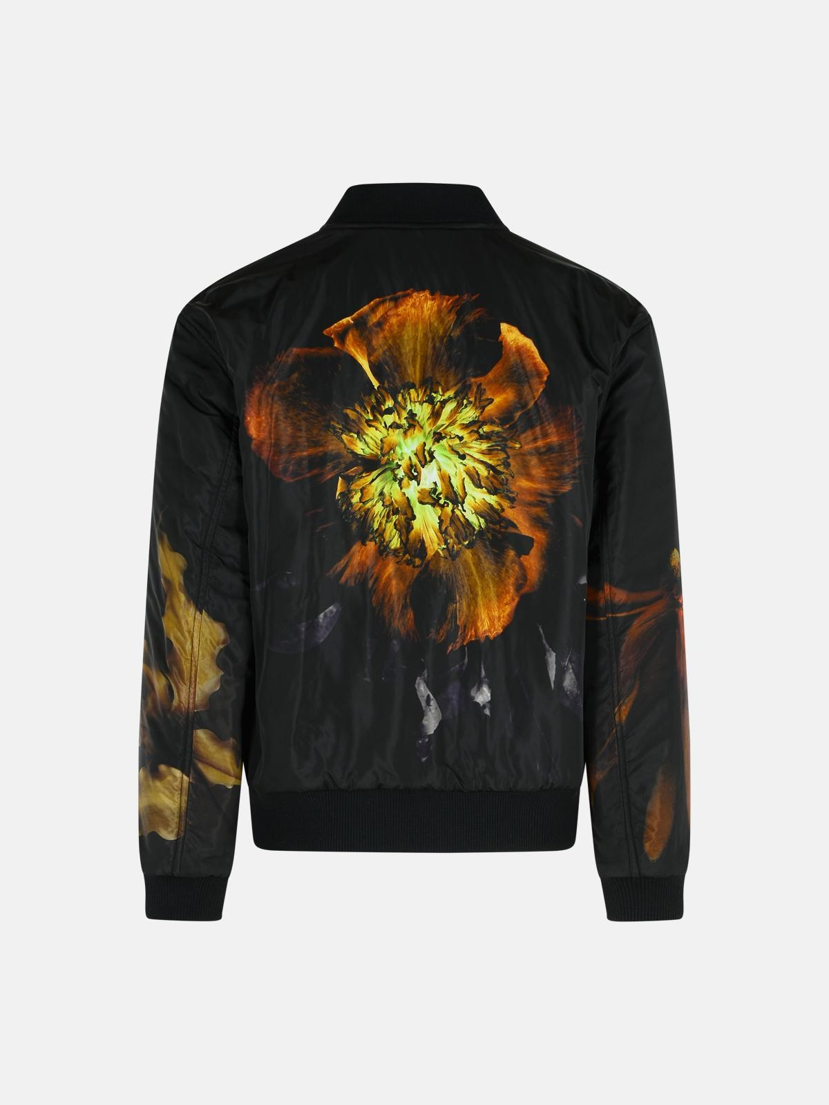 'VOLKER' REVERSIBLE BLACK COTTON BLEND JACKET - 6