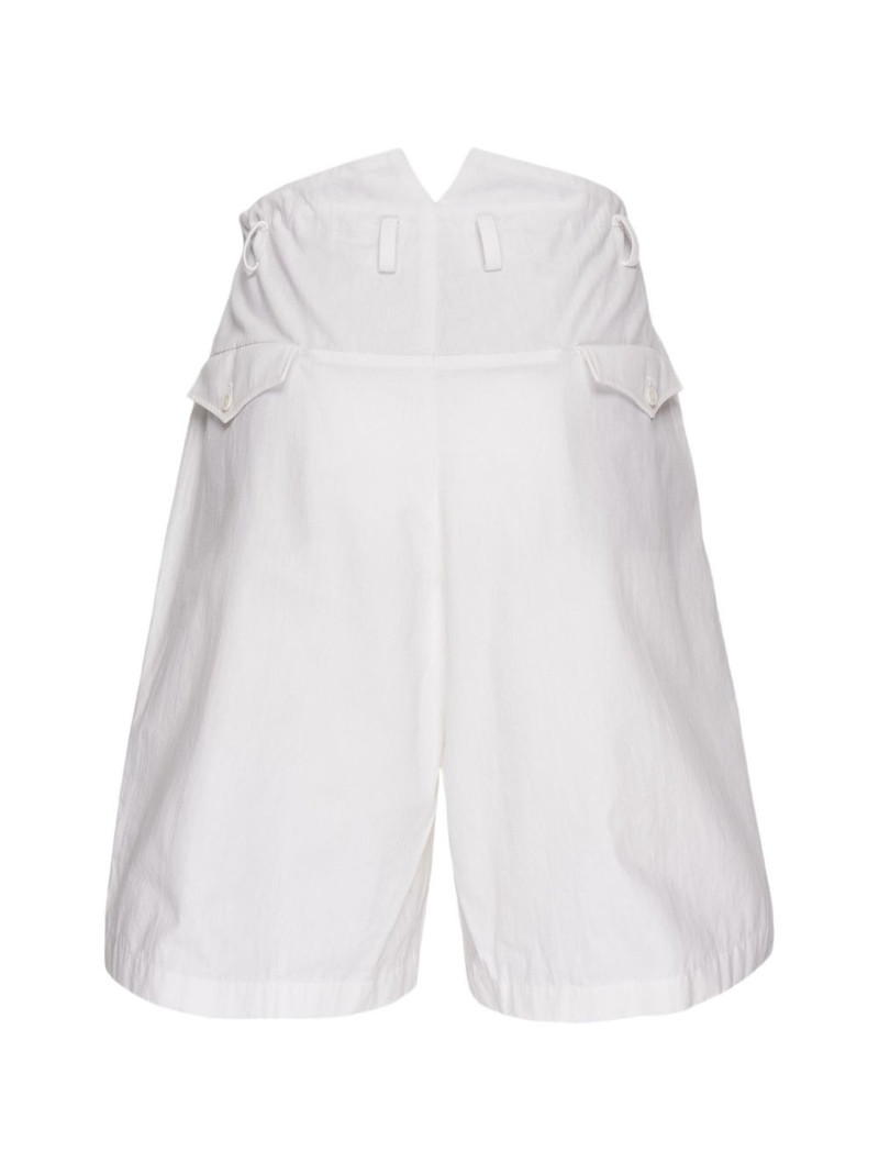 Yohji Yamamoto panelled skorts outlook