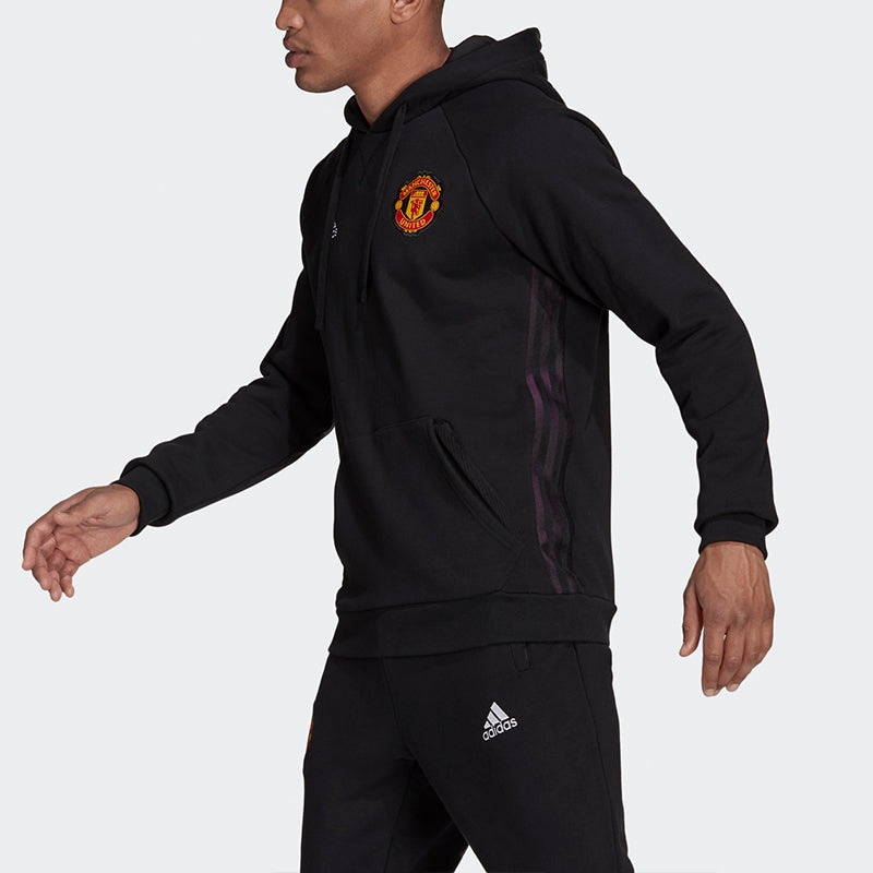 adidas Manchester United Embroidered team logo Soccer/Football Sports Black GR3909 - 4