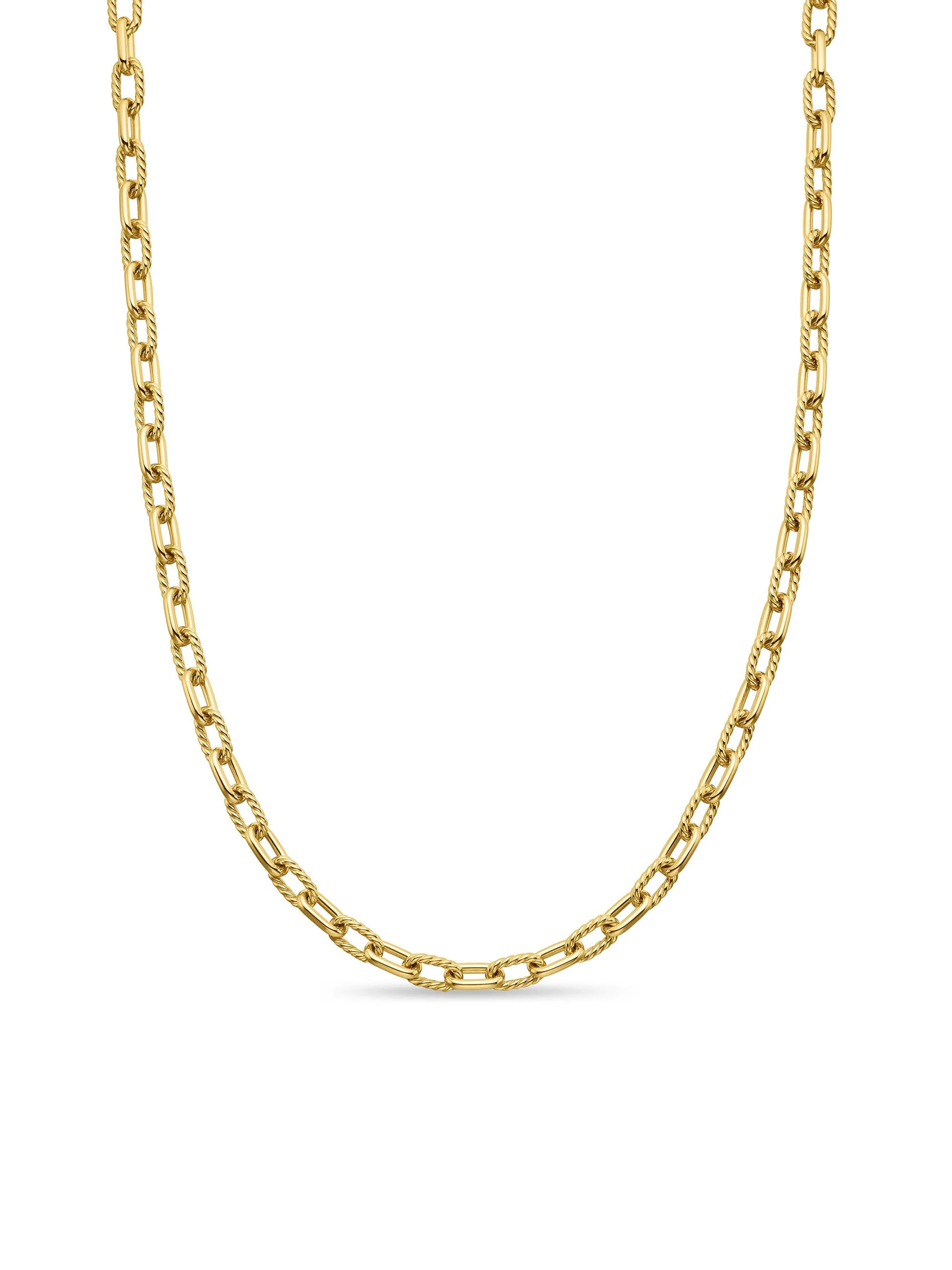Women's Madison Chain Necklace in 18K Yellow Gold, 6MM - Gold - 1