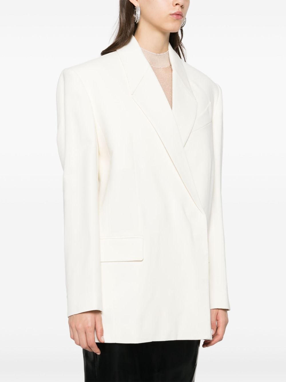 double-breasted blazer - 3