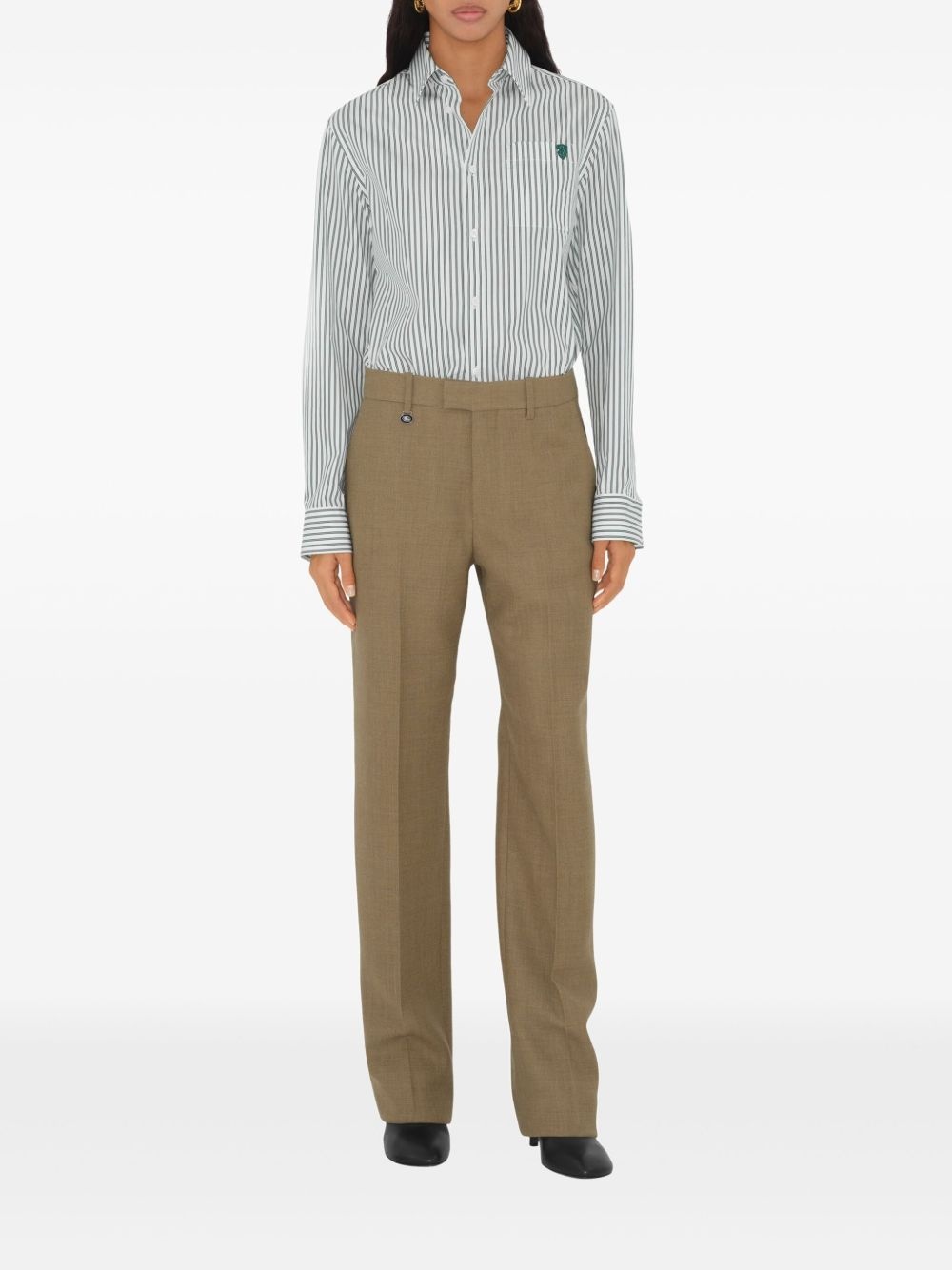 wool tailored trousers - 2