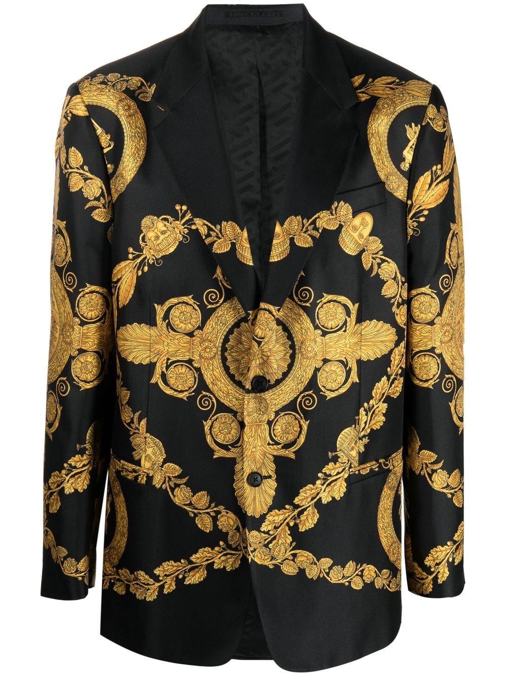 Maschera Baroque print blazer - 1