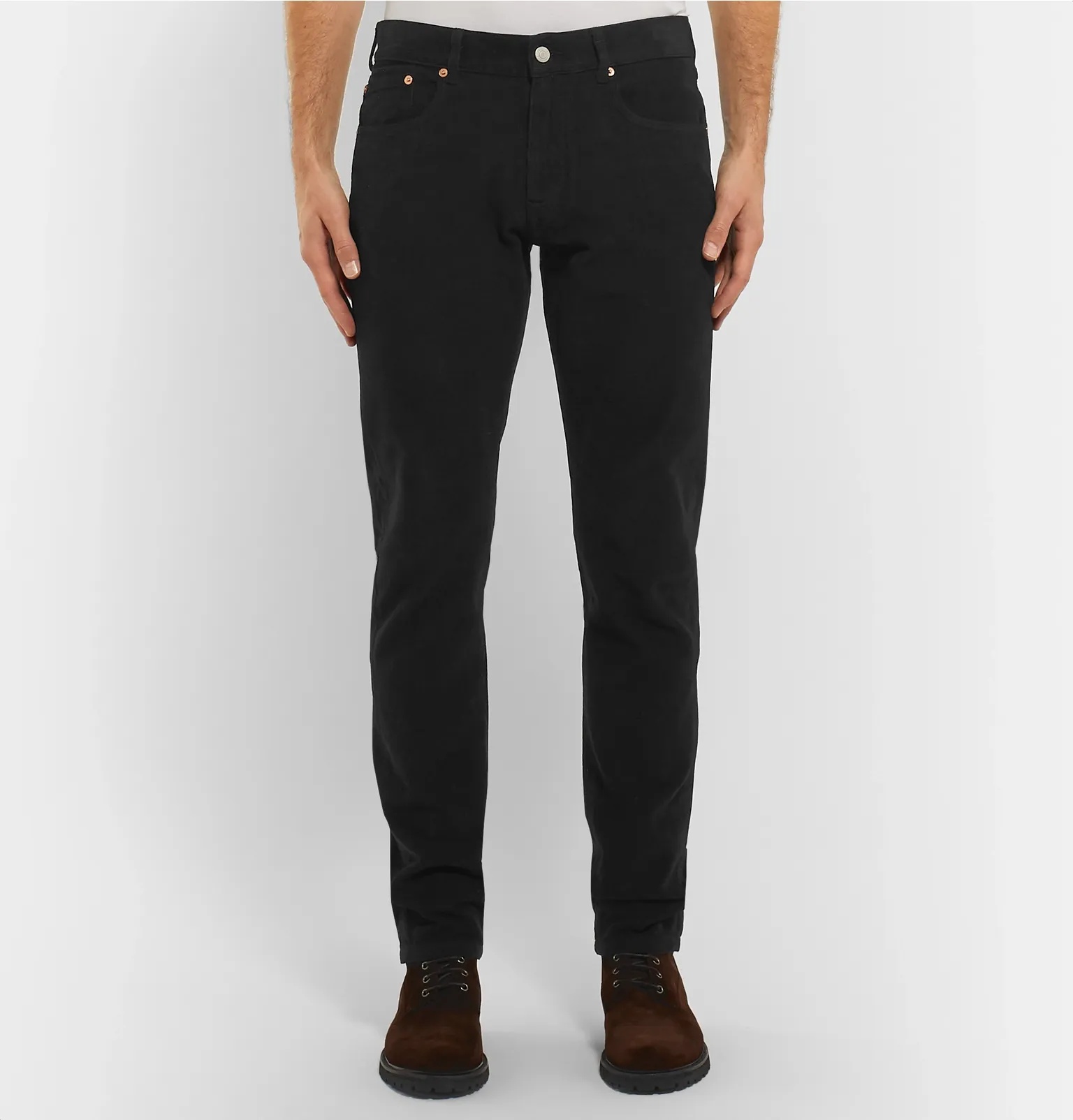 Longton Slim-Fit Cotton-Corduroy Trousers - 9