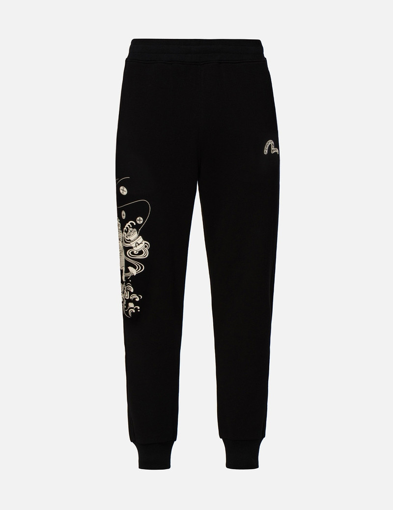 FISHERMAN GODHEAD PRINT SWEATPANTS 1