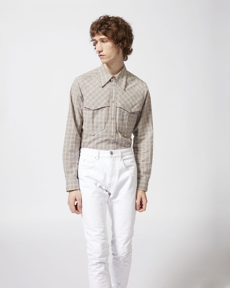 VICSON checked shirt - 1
