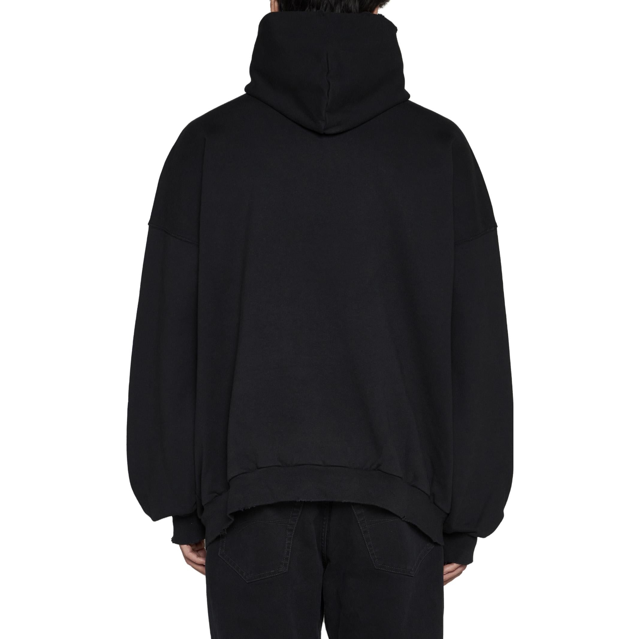 Balenciaga Bal.Com Popover Hoodie 'Black' 739024TOVN98151 - 6