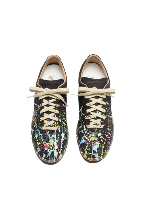 Maison Margiela Replica Painter Low Top Sneaker Black - 2